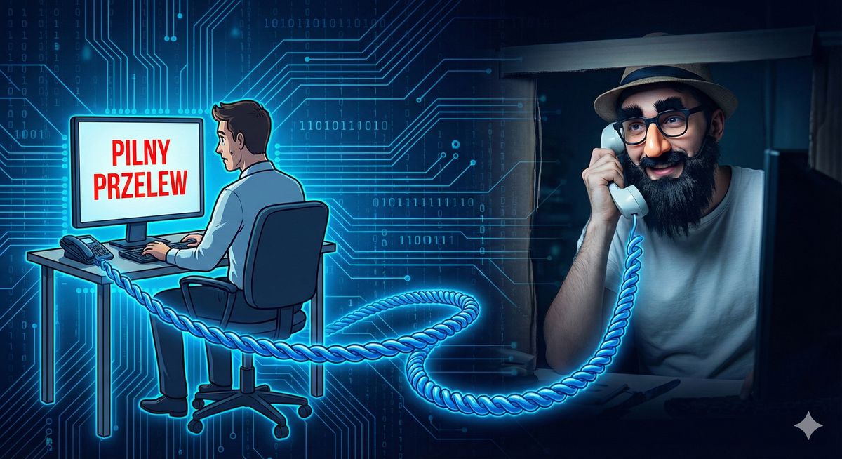 Spoofing: Kiedy Twój telefon i e-mail kłamią. Jak nie dać się oszukać „na prezesa” „Na wnuczka” „Na policjanta”?